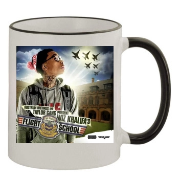 Wiz Khalifa 11oz Colored Rim & Handle Mug