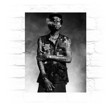 Wiz Khalifa Metal Wall Art