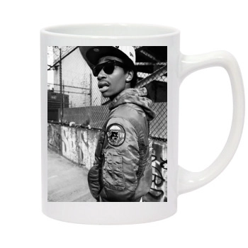 Wiz Khalifa 14oz White Statesman Mug