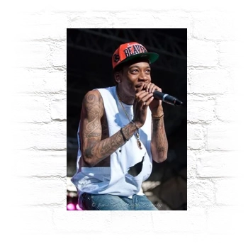 Wiz Khalifa Metal Wall Art