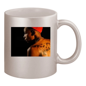 Wiz Khalifa 11oz Metallic Silver Mug