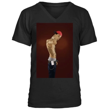 Wiz Khalifa Men's V-Neck T-Shirt