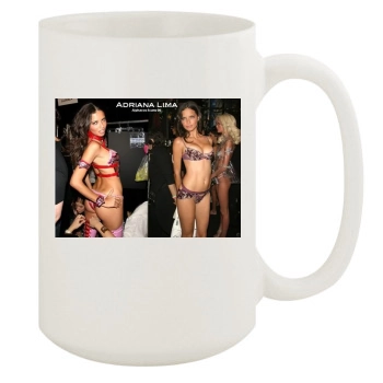 Adriana Lima 15oz White Mug