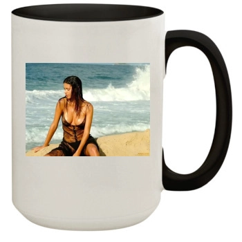 Adriana Lima 15oz Colored Inner & Handle Mug