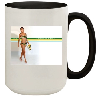 Adriana Lima 15oz Colored Inner & Handle Mug