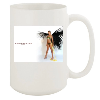 Adriana Lima 15oz White Mug