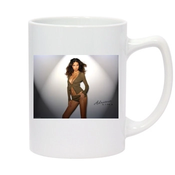 Adriana Lima 14oz White Statesman Mug