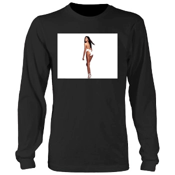 Adriana Lima Men's Heavy Long Sleeve TShirt