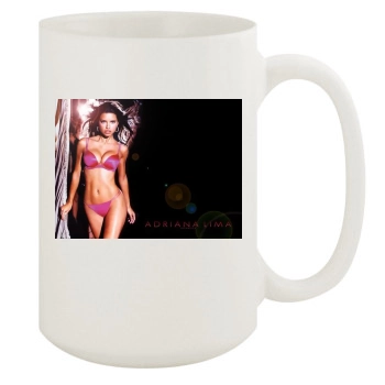 Adriana Lima 15oz White Mug