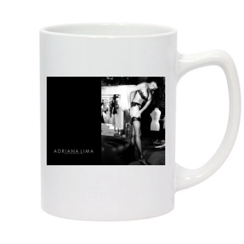 Adriana Lima 14oz White Statesman Mug