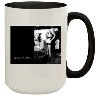 Adriana Lima 15oz Colored Inner & Handle Mug