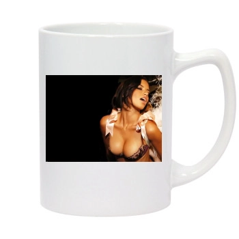 Adriana Lima 14oz White Statesman Mug