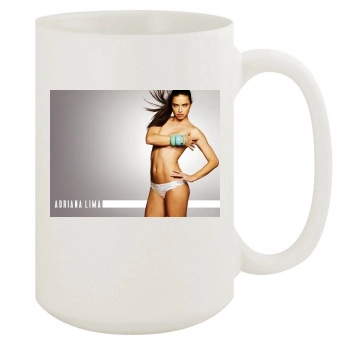 Adriana Lima 15oz White Mug