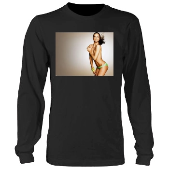 Adriana Lima Men's Heavy Long Sleeve TShirt