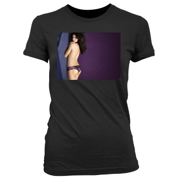 Adriana Lima Women's Junior Cut Crewneck T-Shirt