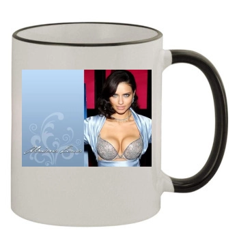 Adriana Lima 11oz Colored Rim & Handle Mug