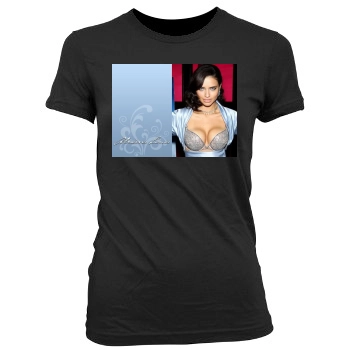 Adriana Lima Women's Junior Cut Crewneck T-Shirt