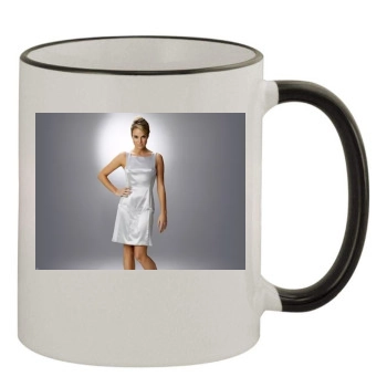 Amanda Holden 11oz Colored Rim & Handle Mug