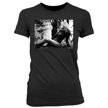 Anastacia Women's Junior Cut Crewneck T-Shirt