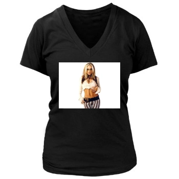 Anastacia Women's Deep V-Neck TShirt