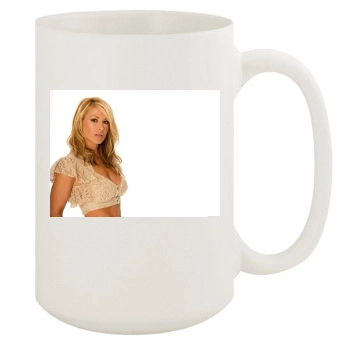 Anastacia 15oz White Mug