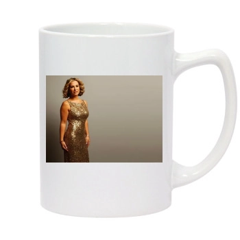 Anastacia 14oz White Statesman Mug