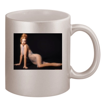 Angelica Bridges 11oz Metallic Silver Mug