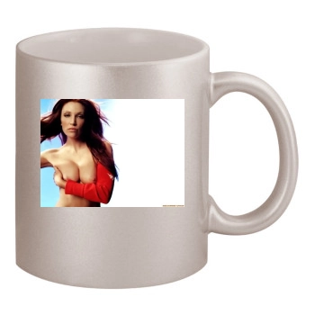 Angelica Bridges 11oz Metallic Silver Mug