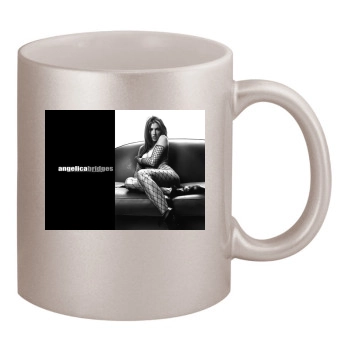 Angelica Bridges 11oz Metallic Silver Mug