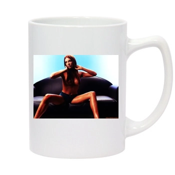 Angelica Bridges 14oz White Statesman Mug