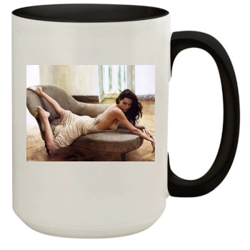 Angelina Jolie 15oz Colored Inner & Handle Mug