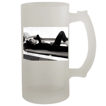 Angelina Jolie 16oz Frosted Beer Stein