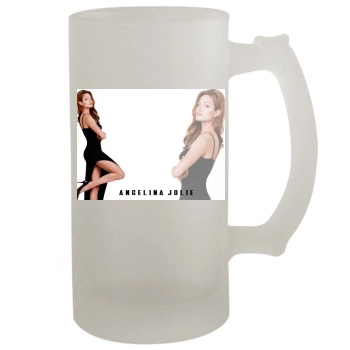 Angelina Jolie 16oz Frosted Beer Stein