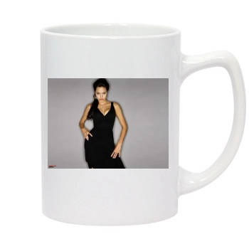 Angelina Jolie 14oz White Statesman Mug