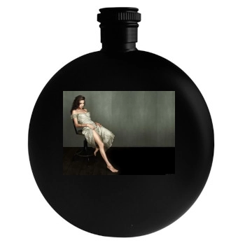 Angelina Jolie Round Flask