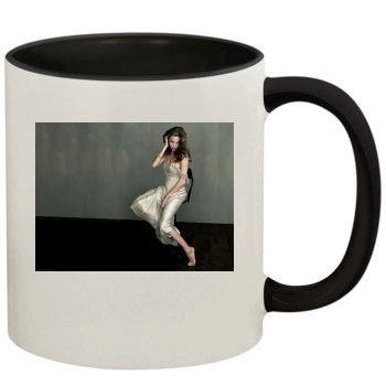 Angelina Jolie 11oz Colored Inner & Handle Mug