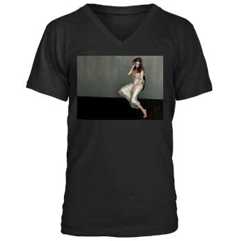 Angelina Jolie Men's V-Neck T-Shirt