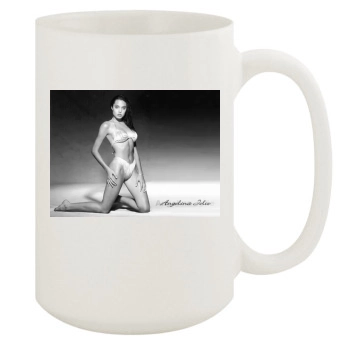 Angelina Jolie 15oz White Mug