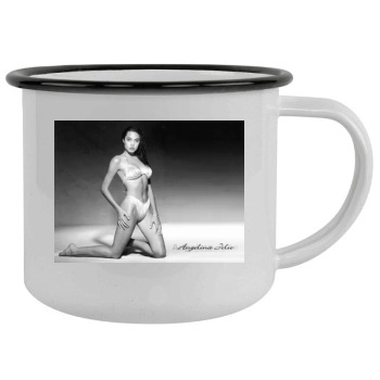 Angelina Jolie Camping Mug