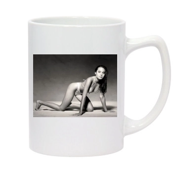 Angelina Jolie 14oz White Statesman Mug