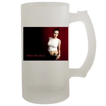 Angelina Jolie 16oz Frosted Beer Stein