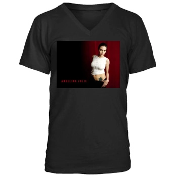 Angelina Jolie Men's V-Neck T-Shirt