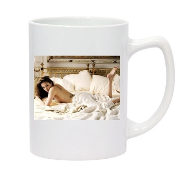 Angelina Jolie 14oz White Statesman Mug