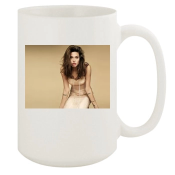 Angelina Jolie 15oz White Mug