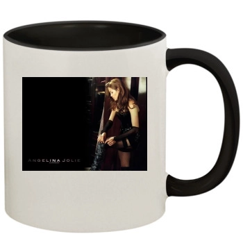 Angelina Jolie 11oz Colored Inner & Handle Mug