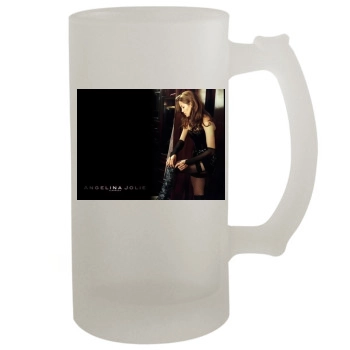 Angelina Jolie 16oz Frosted Beer Stein