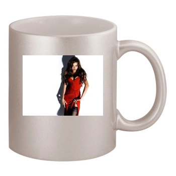 Angelina Jolie 11oz Metallic Silver Mug