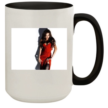 Angelina Jolie 15oz Colored Inner & Handle Mug