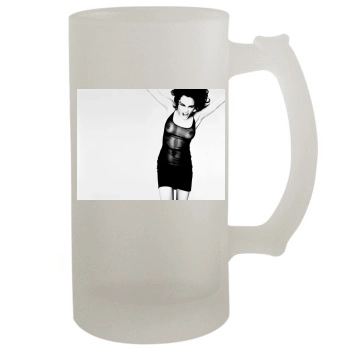 Angelina Jolie 16oz Frosted Beer Stein