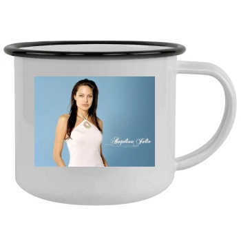 Angelina Jolie Camping Mug